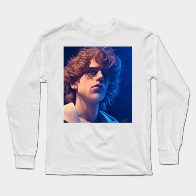 Mika 2 Long Sleeve T-Shirt by benheineart